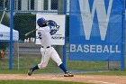 Baseball vs CGA  Wheaton College Baseball vs Coast Guard Academy during game one of the NEWMAC semi-finals playoffs. - (Photo by Keith Nordstrom) : Wheaton, baseball, NEWMAC